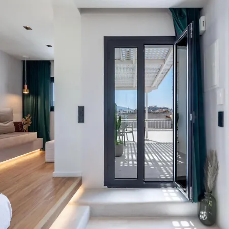 Acropol Loft With Amazing View & Terrace Apartment *