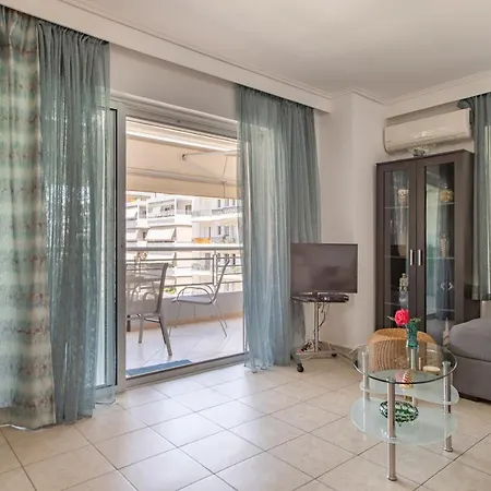 Apartment Flat W. Parking Next To Flisvos Marina & Snfcc