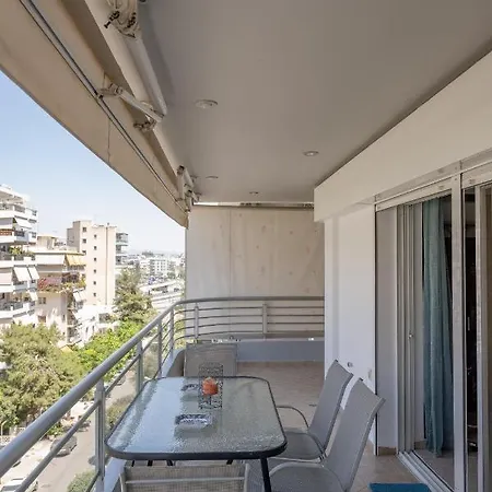 Apartment Flat W. Parking Next To Flisvos Marina & Snfcc *