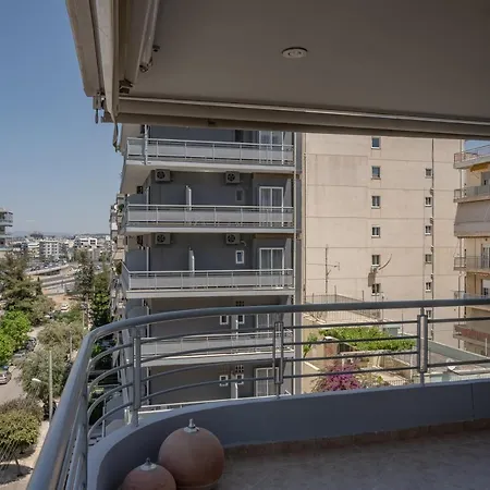 Flat W. Parking Next To Flisvos Marina & Snfcc * Athens
