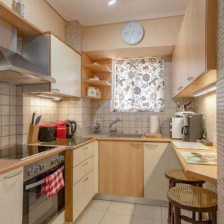 Flat W. Parking Next To Flisvos Marina & Snfcc *