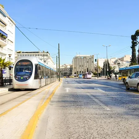 Stylish Studio 3 At Metro Stop Syntagma דירה