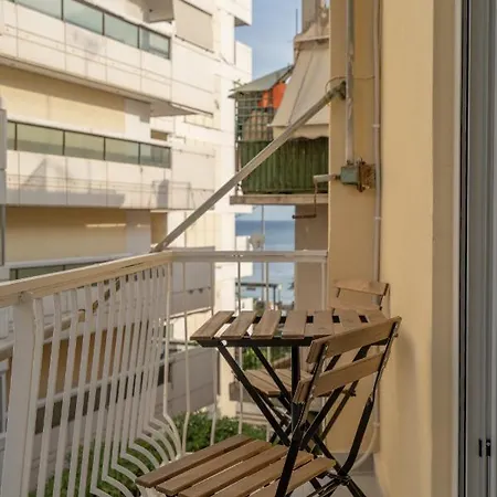 Sunny And Cozy 2bd 1 Min From Marina Floisvos * Αθήνα