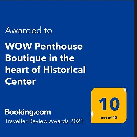 Wow Penthouse Boutique In The Heart Of Historical Center Apartment