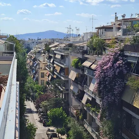 Apartment Downtown, Penthouse With Great View, Pagkrati *