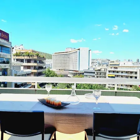 Downtown, Penthouse With Great View, Pagkrati Athens