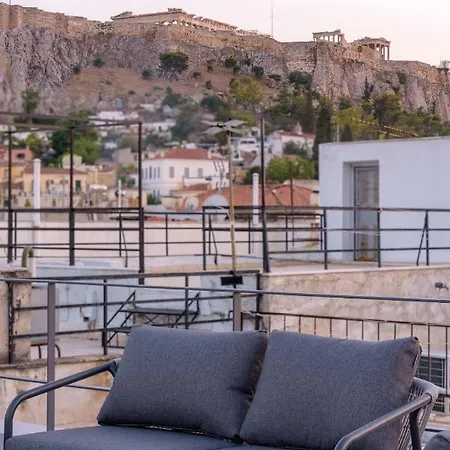 Meno With Private Terrace - Jaccuzzi, Acropolis View * Athens