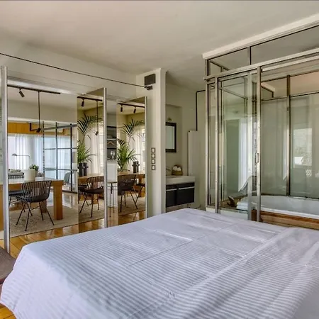 Sunny Luxury Loft,stunning Acropolis View, Jacuzzi