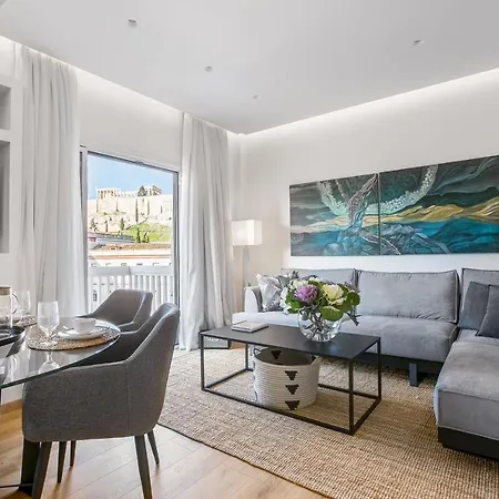 Modern Flat In The Grounds Of Acropolis Monuments -armonia- * Athens