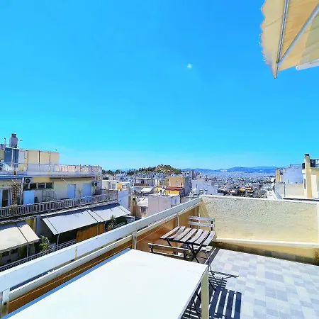 Wsd Luxury Stylish 1bd With View Balcony Apartment Athens