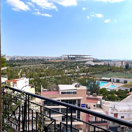 Apartment The Penthouse View Near Stavros Niarchos Foundation *