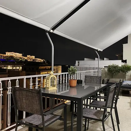 Parthenon And Syntagma Square View Appartamento