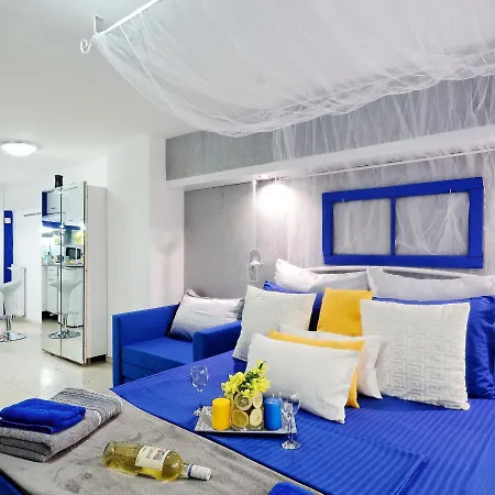 Apartment Santorini Style In Athens, Greece *