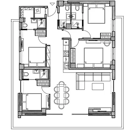 Ultra Chic Modern 4 Bedrooms In Athens