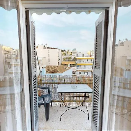 Acropolis View Vintage Style In Koukaki Athens
