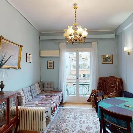 Acropolis View Vintage Style In Koukaki Apartment