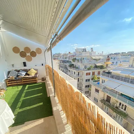 Lycabetus View Loft Downtown Kolonaki Apartment Athens