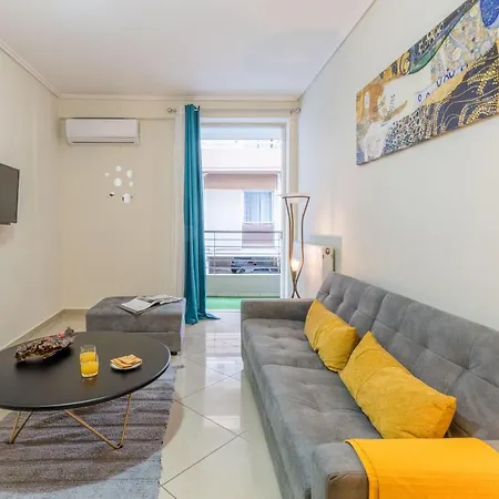 Colourful Artistic 100mbps Center Of Apartment Athens