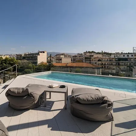 The Hostmaster Skyline Pool Oasis Penthouse Athens