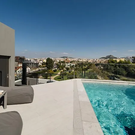 The Hostmaster Skyline Pool Oasis Penthouse Athens