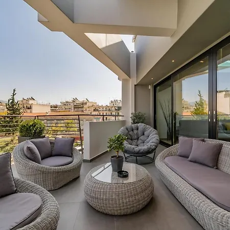 The Hostmaster Skyline Pool Oasis Penthouse * Athens