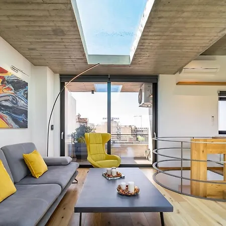 The Hostmaster Skyline Pool Oasis Penthouse Apartment Athens