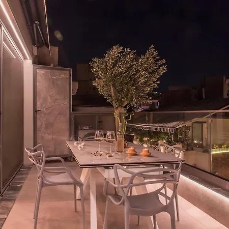 Appartement Luxury Acropolis View Apartment-living Stone Black Pearl *