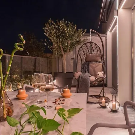 Appartement Luxury Acropolis View Apartment-living Stone Black Pearl Athene