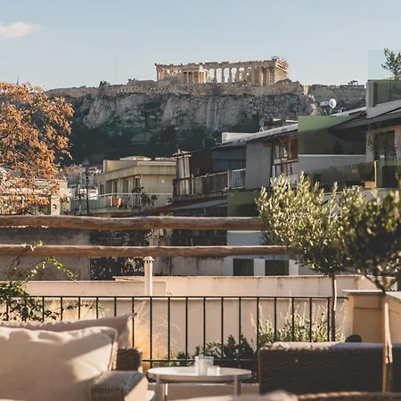 Luxury With Acropolis View Terrace And Jacuzzi In The Heart Of - Living Stone Azurite * Athene
