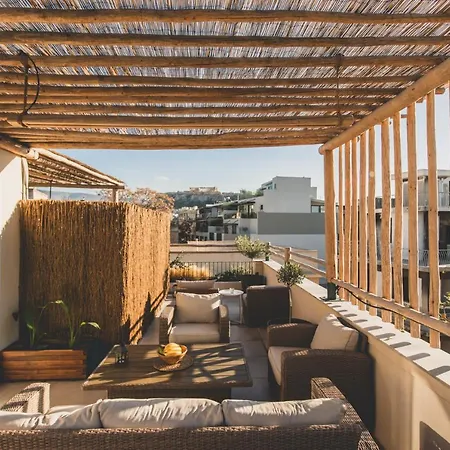 Living Stone Azurite: Luxury Acropolis-view With Jacuzzi Apartment Athens