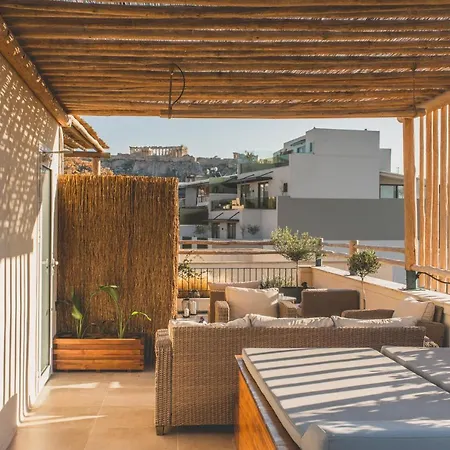 Living Stone Azurite: Luxury Acropolis-view With Jacuzzi Apartment *
