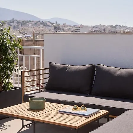 A Sunkissed Retreat Under The Acropolis Apartment