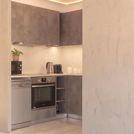 Luxury Near Acropolis-living Stone Gold Apartamento *