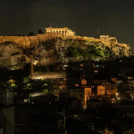 Majestic Penthouse Acropolis Apartment Athens