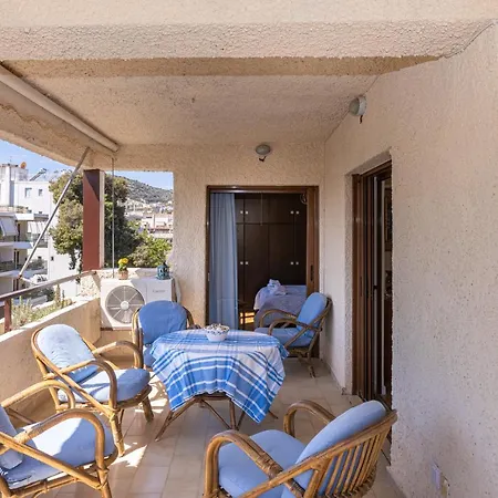 Seaview In Varkiza Steps To With Parking Apartment