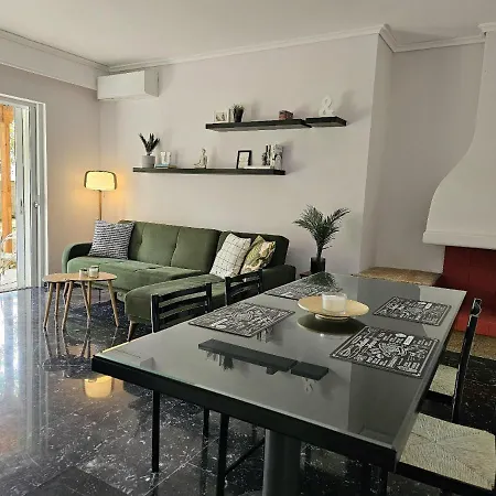 Modern Garden View In Voula, - Luxe Apartment