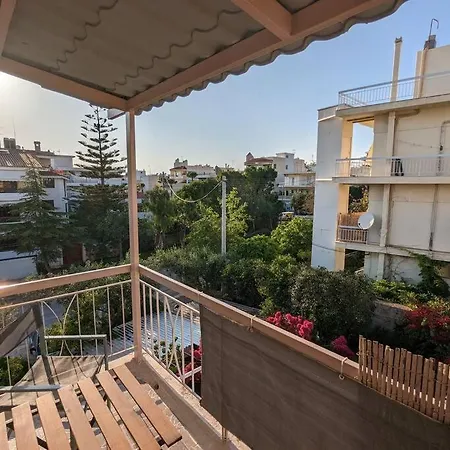 Sunny Terrace In Glyfada * Athens
