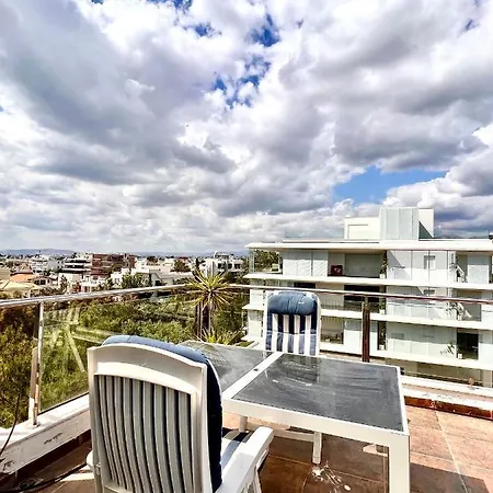 Citycenter Penthouse Mini Private Pool With Hydromassage And Great Town View Athens
