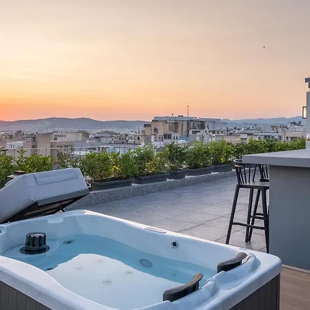 Eclectic Acropolis Rooftop Loft