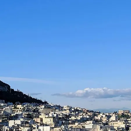 Rooftop With Acropolis & Sea View