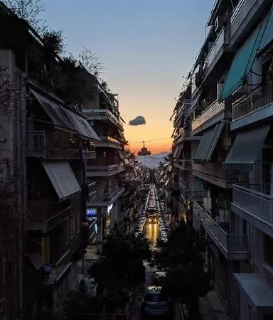 Rooftop With Acropolis & Sea View
