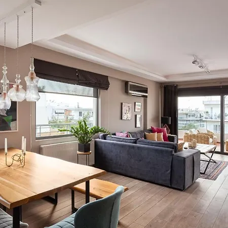 Glyfada Luxury Living Apartment Athens