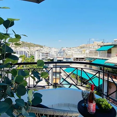 2 Bd Floor Aprt With Acropolis View * Athen