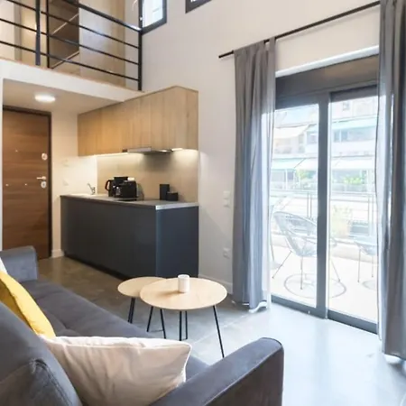 Academy Elegant Penthouse Loft / Stunning Terrace Athens