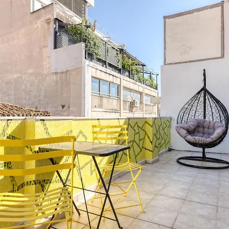 Apartment Chic Rooftop W/ Terrace - Near Acropolis