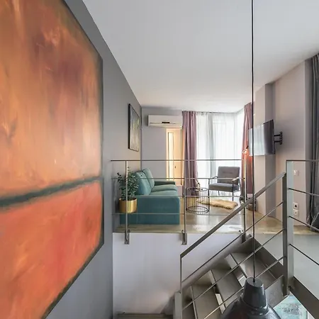 Apartment Artsy Urban Loft In Athens