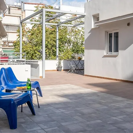 Apartamento Central5 Boutique With Common Garden Next To Metro Atenas