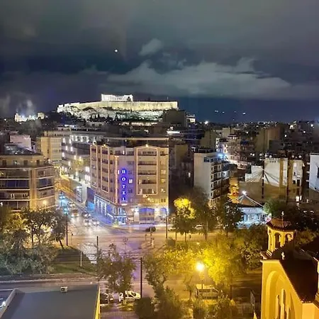 Luxury With Unique View Of The Acropolis Apartamento