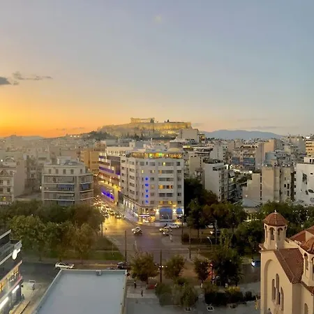Luxury With Unique View Of The Acropolis Apartamento