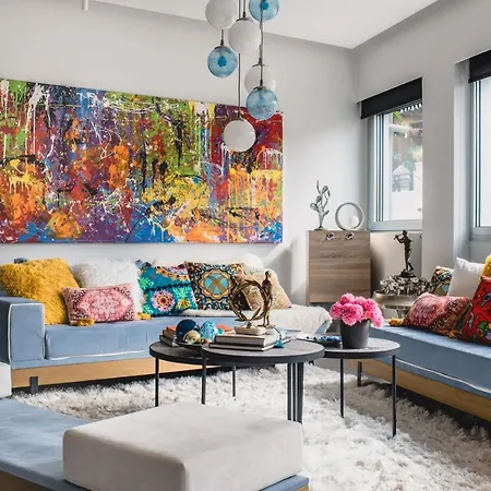 Apartment Living Stone Blue Graphite Athens